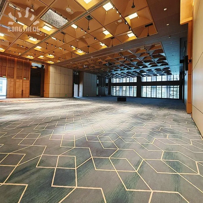 Level cut and loop Printed carpet for sale